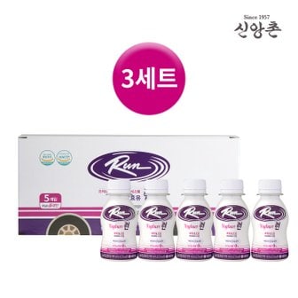 신앙촌 프로바이오틱스 미니 런 요구르트  93ml(5개입) * 3세트