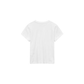 엠보 로고 숏 슬리브 티셔츠 (WHITE) 3614120503000