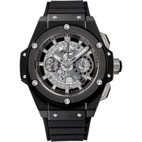 미국 위블로 시계 Hublot King Power Unico 크로노그래프 Skeleton Dial Mens 워치 701.CI.0170.