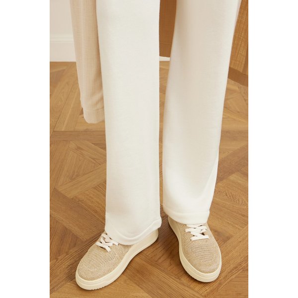 오트리 이지니트 스웨이드 트리밍 메탈릭 니트 스니커즈 46376663162980766