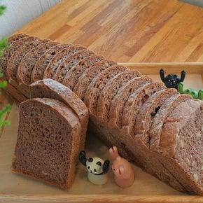 자연발효 통밀빵 뺑콩플레(샌드위치전용)통밀식빵1kg