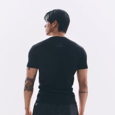 ALI THE GREATEST 머슬핏 숏 슬리브 블랙