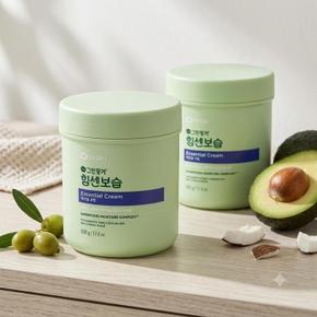 그린핑거 힘센보습 에센셜 크림 500g x 2 고보습