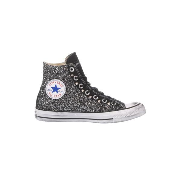 컨버스 스니커즈 113 CONVERSE GLITTER BLACK Grey