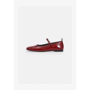 5068778 Vagabond DELIA - Ankle strap ballet pumps dark red