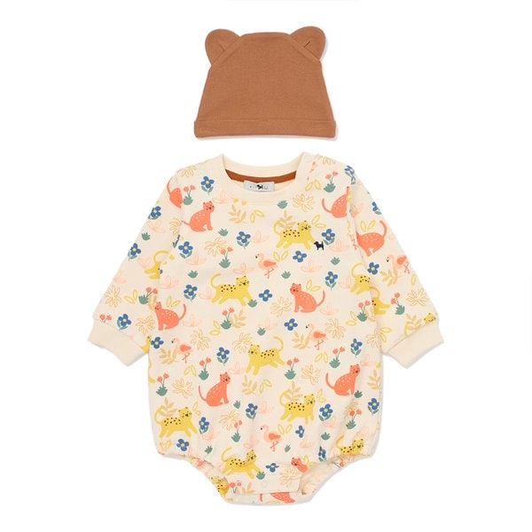 [여주점] [오프라벨 여주점] 블루독베이비 (CR) 정글 올오버 바디슈트 (45113-604-01)