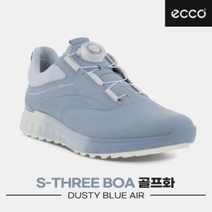 에코 [에코코리아정품]2023 에코 S-쓰리(S-THREE) 보아 골프화[더스티 블루&에어][102973-60607][여성용]