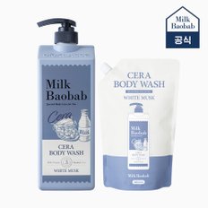 세라 바디워시 화이트머스크 1200ml +바디워시 리필 960ml