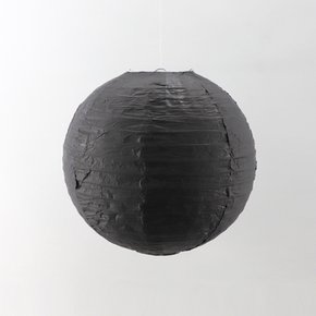 종이등 모빌장식 30cm (블랙)