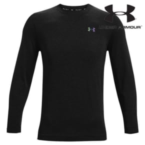 [XXL] 언더아머 티셔츠 /1361135-001/ Mens UA RUSH Seamless Long Sleeve