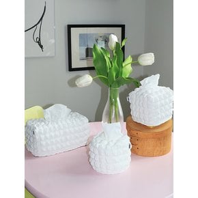 Bubble tissue case (2color/3size)