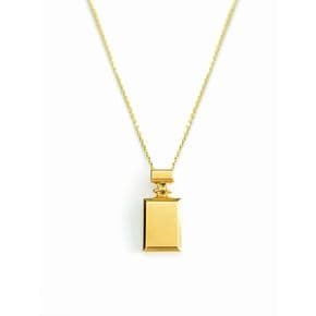 BOLD SQUARE PERFUME NECKLACE_GOLD 볼드 스퀘어 퍼퓸 목걸이 골드