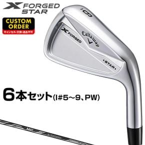 3433824 X FORGED STAR 엑스포지드 스타 아이언 MC for Callaway 카본 샤프 IA3320632