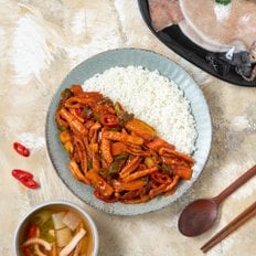 [냉동][미국] 신선하게 손질한 오징어 (550g/팩)