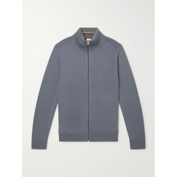 메리노 울 집업 가디건 46376663162965499