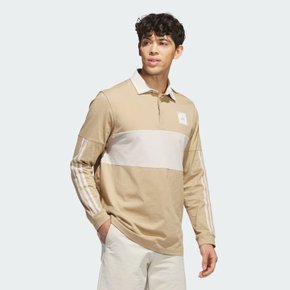 2023 S/S 남성 Golf  아디크로스 긴팔 골프 폴로 셔츠 HS3210 (베이지)