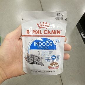 캣 인도어 7+ 파우치 그레이비 85g