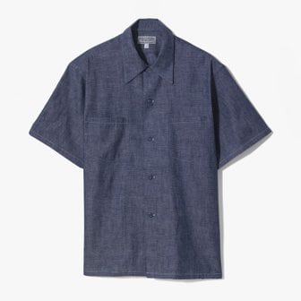 샌프란시스코마켓 [케네스 필드]MIL SHIRTS (SELVAGE CHAMBRAY)/샴브레이 셔츠/KFD1M40000