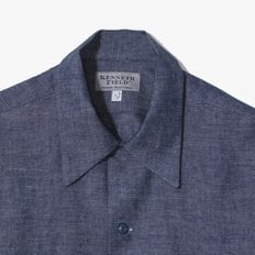 [케네스 필드]MIL SHIRTS (SELVAGE CHAMBRAY)/샴브레이 셔츠/KFD1M40000