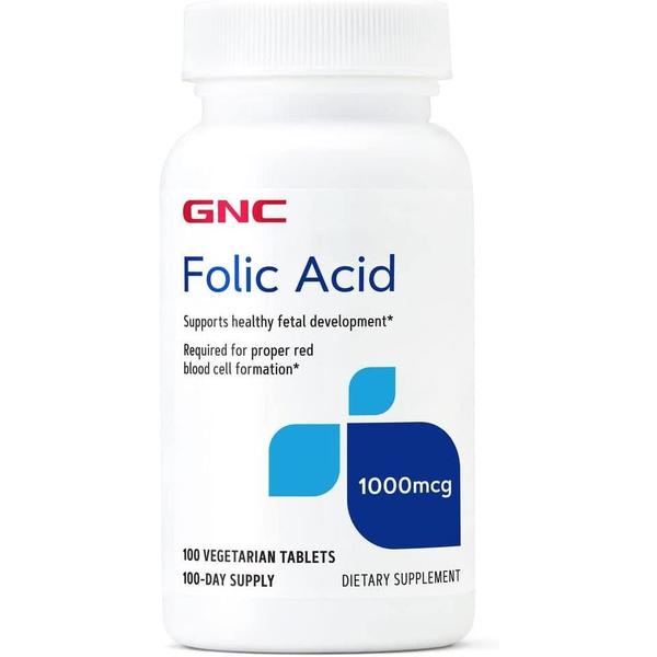 미국직구 GNC 지엔씨 엽산 1000mcg 100베지타블렛