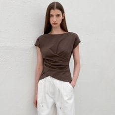 [25S/S](택가:59,000원)로우 웨이스트 턱 저지 탑(T-7048)