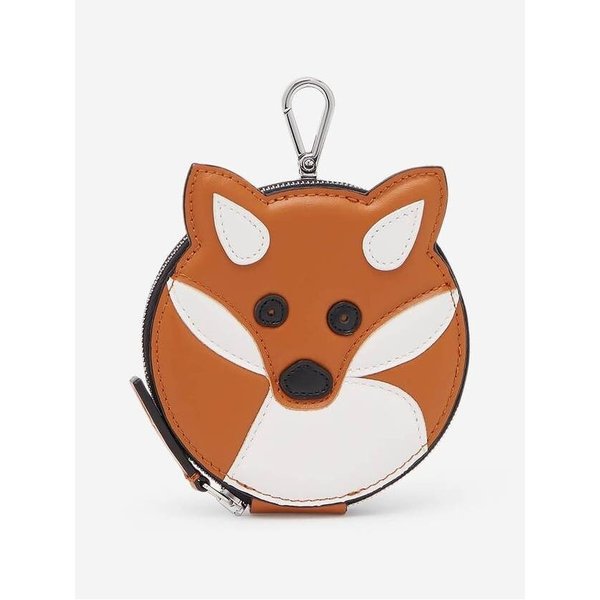 라프리마 메종키츠네 폭스 헤드 코인 지갑 위드 HOOK 후크 동전 JU05329LC0029 P860