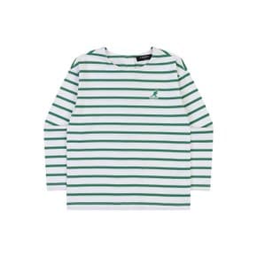[공통]스트라이프 롱 슬리브 티셔츠 SA 0003 그린_ASACRT00030GN