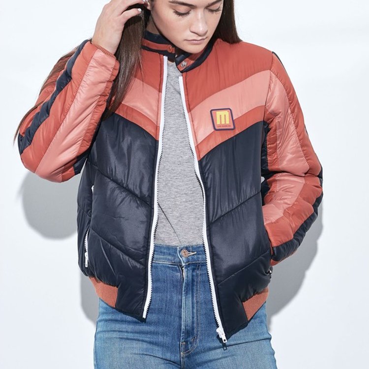 【在庫◎】MOTHER Peak Puffer Jacket Action Jackson Mother Peak Puffer Action Jackson 마더 쉐브론 푸퍼 자켓 3736