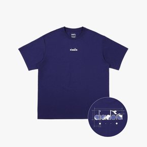 [공식스토어] 몬텔로 라운드 백 티셔츠 BLUE (D4121TRS36BLS)