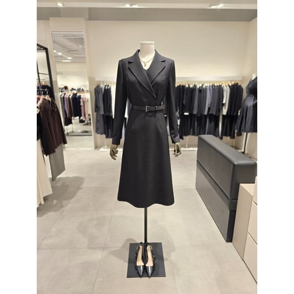 [파주점] 테일러드 칼라 A라인 원피스 JRBA0OP912