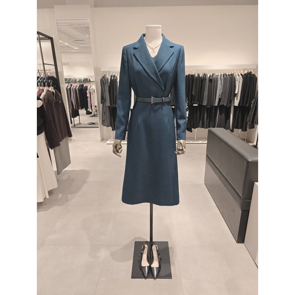 [파주점] 테일러드 칼라 A라인 원피스 JRBA0OP912