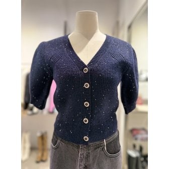 에고이스트 [여주점] 진주 믹스 하찌 V넥 볼륨 가디건 ER1KG260