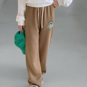 여성 보온 나염 와이드핏 FW H라인 팬츠_P408756785