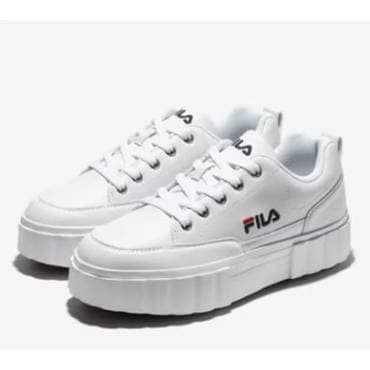 휠라 1TM01563F100 [FILA 휠라] 휠라 공용 샌드 블라스트 로우