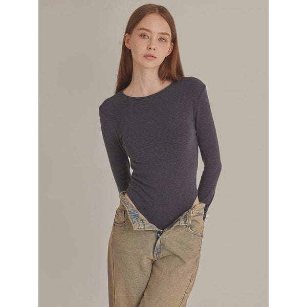 PEACH SKIN BASIC BODYSUIT_T426BS300