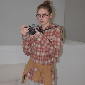 Warm Tartan Boxy Shirt