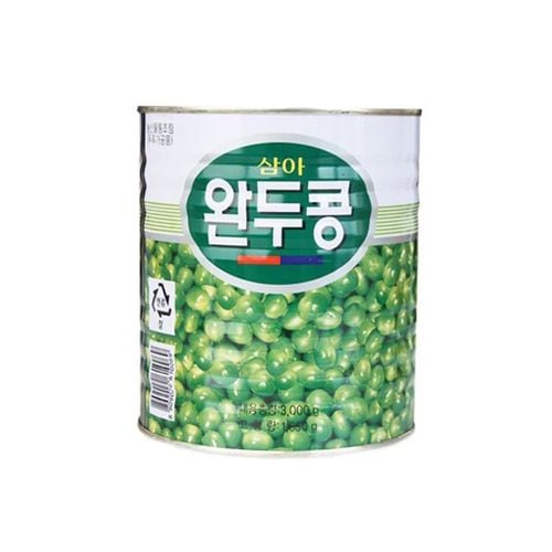 KG 삼아 햄통조림 완두콩 3 6EA 1BOX