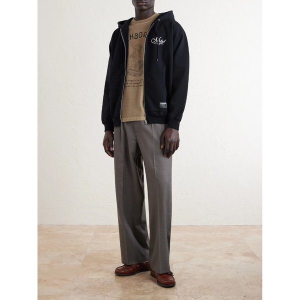 네이버후드 프린트 코튼 저지 티셔츠 46376663163075012