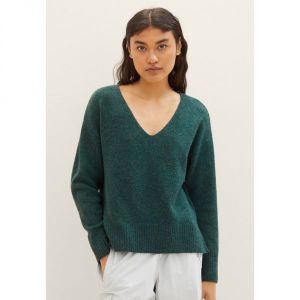 이스퀘어 4032066 TOM TAILOR DENIM Jumper - midnight forest green melange