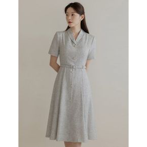 XXL까지  아온드 카라 벨트 플레어 원피스 하객룩 오피스룩 모임룩 격식룩 빅.._P422463253