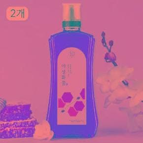 (G)청년벌집 야생화꿀 1kg x 2개 천연벌꿀 자연벌꿀 토종꿀