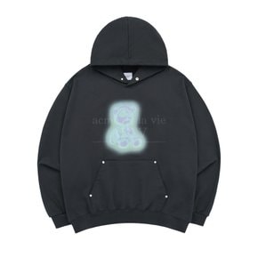 GRADATION METAL BEAR HOODIE CHARCOAL GR메탈베어 후드 차콜