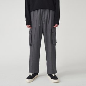 UTILITY STRING POCKET PANTS_GREY