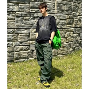 CBDUUWP003KK 나일론 카고 파라슈트 팬츠 카키003 4006652