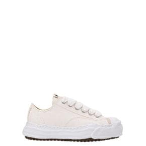 MAISON MIHARA YASUHIRO 행크로우 스니커즈 A05FW702WHITE