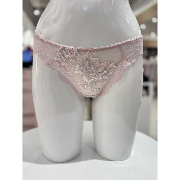 [여주점] 와코루 화려한 플로럴 자수 레이스 T 끈 티 팬티 [WPT2050T] PK