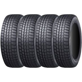 일본 던롭 타이어 Dunlop WM02 Winter Maxx 02 Studless Tire Set of 4 Size 195/65R15 91Q for