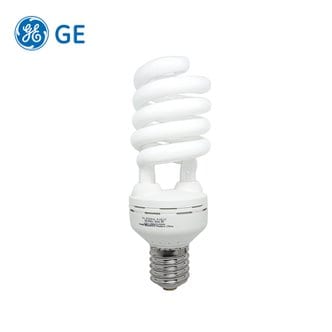 루미트론 GE 삼파장 스파이럴 토네이도 EL 램프 60W 전구색 E40베이스