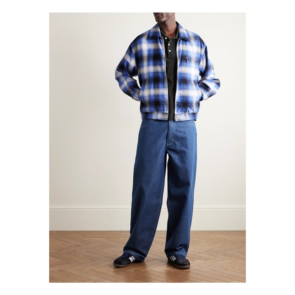 점보 웰러 가먼트 다이 코튼 피케 폴로 셔츠 블랙 46376663162858745