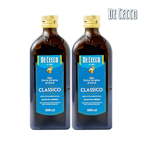 데체코 엑스트라버진 올리브오일 500ml x 2병